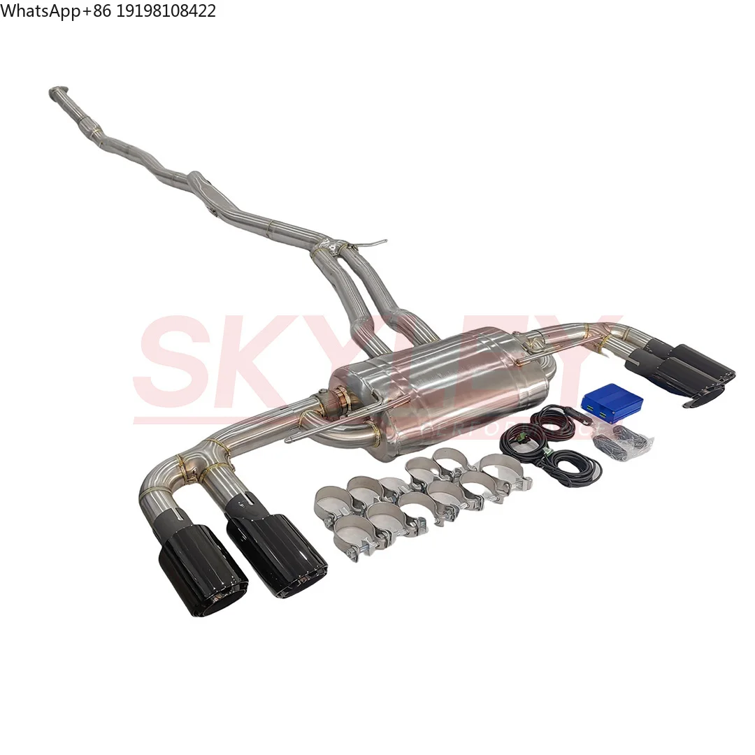 Custom Valvetronic Exhaust Pipes for Porsche Cayenne E3 9Y0 3.0T 2018-2023 Stainless Steel Valved Exhaust Parts System Muffler
Custom Valvetronic Exhaust Pipes for Porsche Cayenne E3 9Y0 3.0T 2018-2023 Stainless Steel Valved Exhaust Parts System Muffler