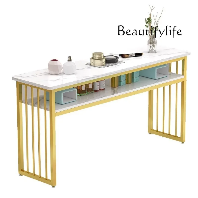 Nail art table and chair set New simple nail art shop table Japanese light luxury nail art table
Nail art table and chair set New simple nail art shop table Japanese light luxury nail art table