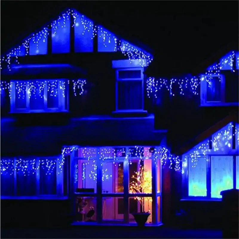 LED Curtain Icicle String Light 220V 4.5m 96Leds Christmas Garland Indoor Drop LED Party Garden Stage Outdoor Decorative Light
LED Curtain Icicle String Light 220V 4.5m 96Leds Christmas Garland Indoor Drop LED Party Garden Stage Outdoor Decorative Light