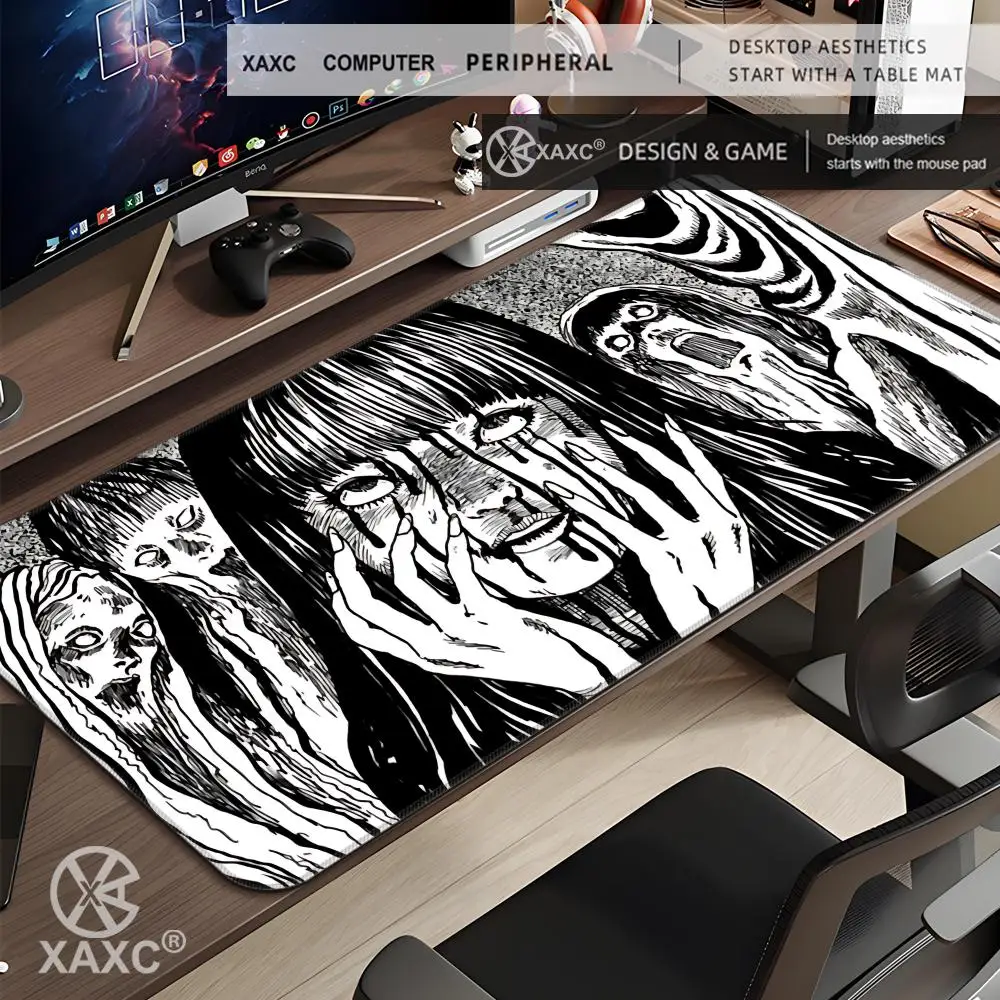 Scary Dark Anime T-Tomie Junji Ito Mouse Pad Large Gaming Mousepad with Stitched Edges Thickened Desk Mat PC XAXC
Scary Dark Anime T-Tomie Junji Ito Mouse Pad Large Gaming Mousepad with Stitched Edges Thickened Desk Mat PC XAXC