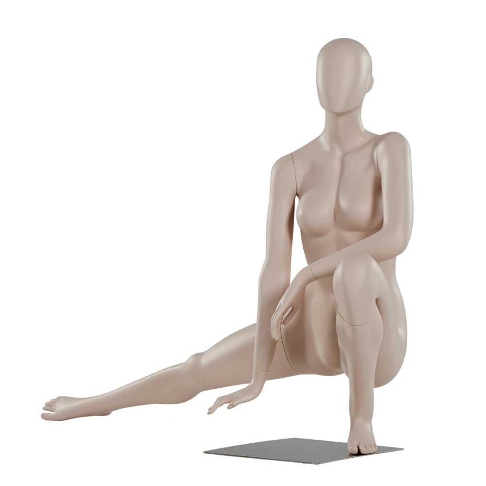Fashion Window Display Full Body Life Size Female No Face Sports Dress Form Mannequin for Suit Sale
Fashion Window Display Full Body Life Size Female No Face Sports Dress Form Mannequin for Suit Sale
