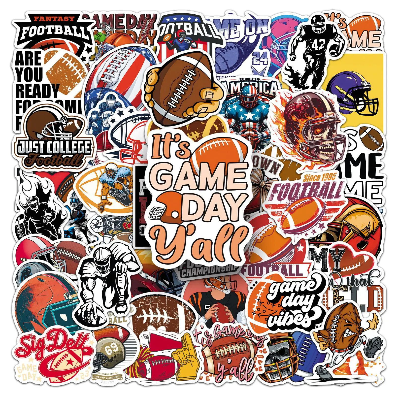 50PCS Rugby Sticker Cool Trend Sports Graffiti Personality Creative Decoration Mobile Phone Case Water Cup Suitcase Decal
50PCS Rugby Sticker Cool Trend Sports Graffiti Personality Creative Decoration Mobile Phone Case Water Cup Suitcase Decal