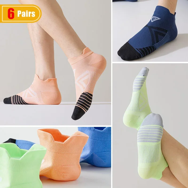 6 Pairs Fitness Sport Socks Men Sweat-Absorbing Quick-Drying Compression Socks Hiking Cycling Outdoor Badminton Tennis Travel
6 Pairs Fitness Sport Socks Men Sweat-Absorbing Quick-Drying Compression Socks Hiking Cycling Outdoor Badminton Tennis Travel