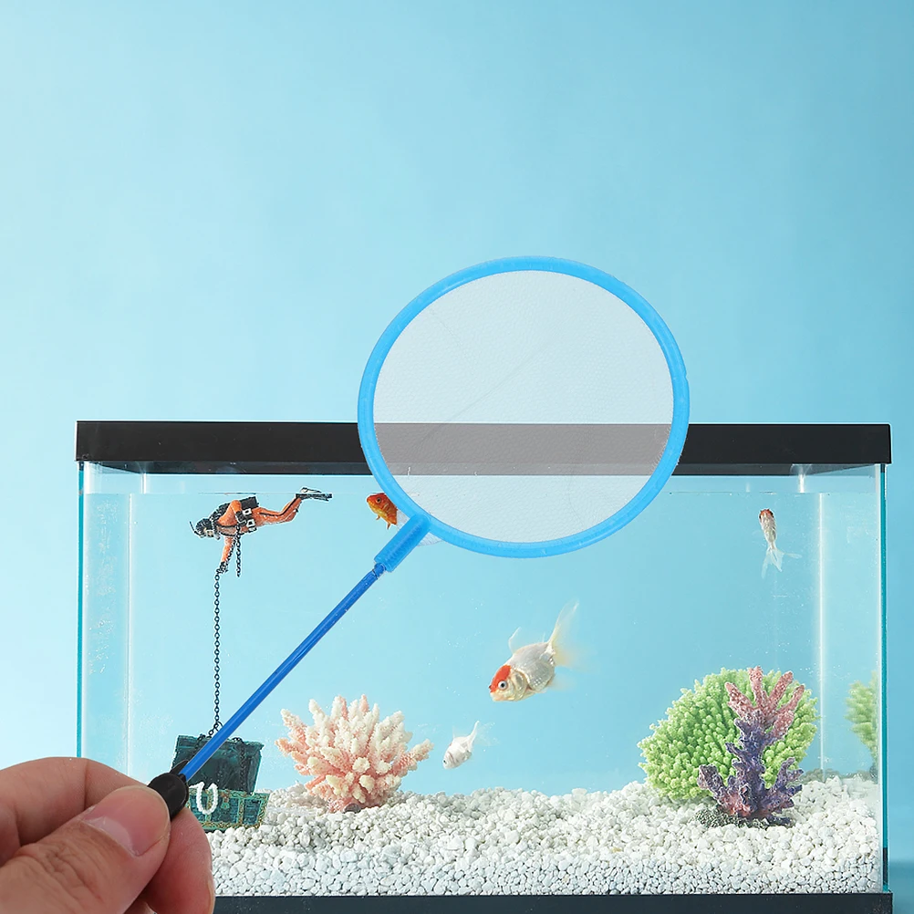 10PCS Fish Net High Density Mesh Kids Beach Skyblue Aquarium Fishing Gear Fish Nets For Kids Shrimp Crab Net Reusable Small
10PCS Fish Net High Density Mesh Kids Beach Skyblue Aquarium Fishing Gear Fish Nets For Kids Shrimp Crab Net Reusable Small