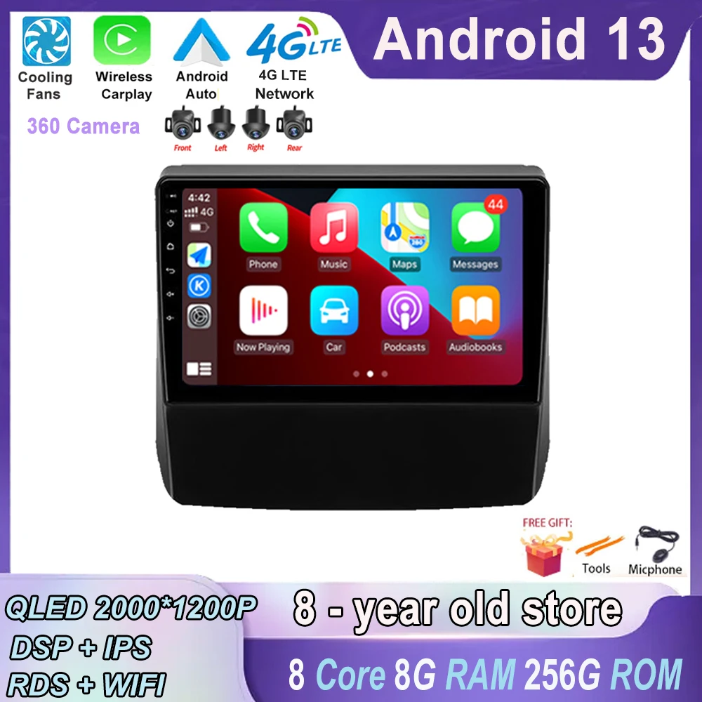 4G LTE Car Player For Subaru Forester 5 2018-2021 Car Radio Multimedia Video Player Navigation Stereo DSP Android 13 Head Unit
4G LTE Car Player For Subaru Forester 5 2018-2021 Car Radio Multimedia Video Player Navigation Stereo DSP Android 13 Head Unit