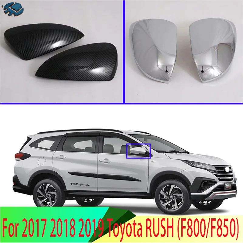 For 2017-2022 Toyota RUSH (F800/F850) Car Accessories Door Side Mirror Cover Trim Rear View Cap Overlay Molding Garnish
For 2017-2022 Toyota RUSH (F800/F850) Car Accessories Door Side Mirror Cover Trim Rear View Cap Overlay Molding Garnish