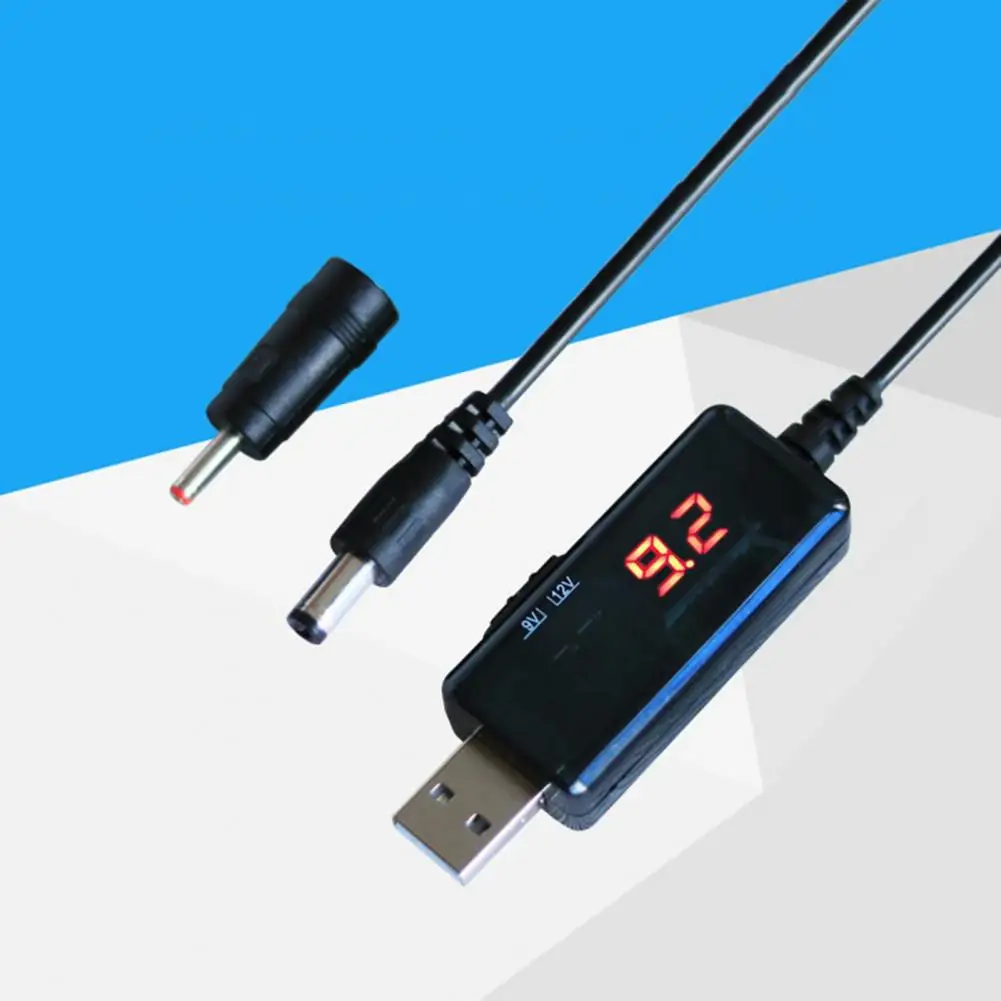 Lightweight 80cm Cable Wide Compatibility 5V to 9V 12V DC Jack Powerbank WiFi Router Charging Cable Home Supplies
Lightweight 80cm Cable Wide Compatibility 5V to 9V 12V DC Jack Powerbank WiFi Router Charging Cable Home Supplies