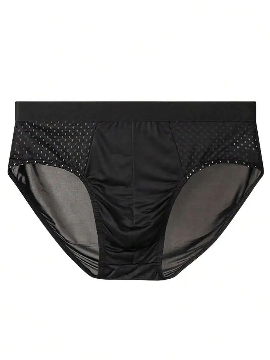 4 Pcs Mens Breathable Mesh Triangle Briefs Solid Color Comfort Underwear
4 Pcs Mens Breathable Mesh Triangle Briefs Solid Color Comfort Underwear