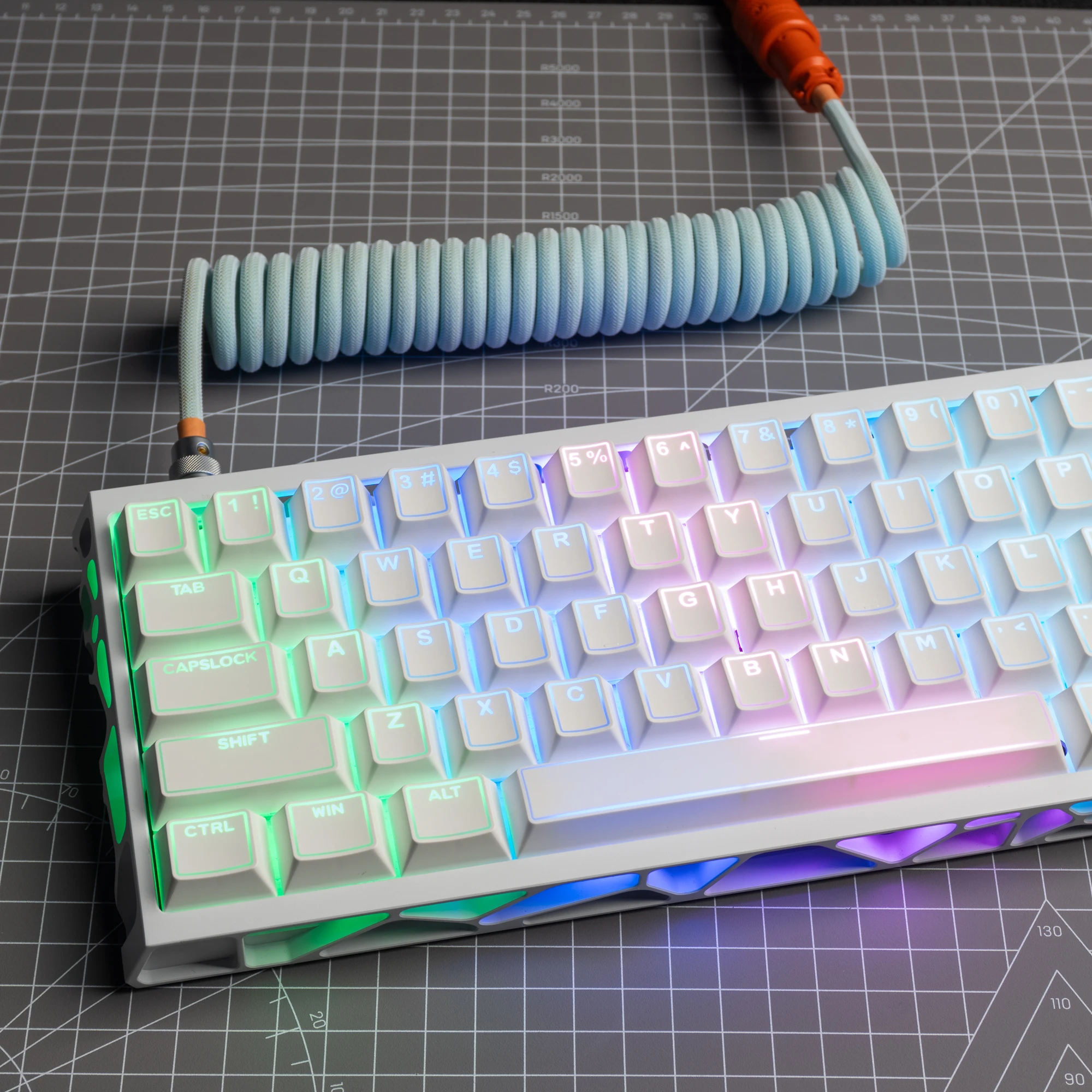 140 Keys Custom Double Shot PBT Keycaps Cherry Profile White Magic Backlit Keycaps for MX Switches Mechanical Gaming Keyboard
140 Keys Custom Double Shot PBT Keycaps Cherry Profile White Magic Backlit Keycaps for MX Switches Mechanical Gaming Keyboard