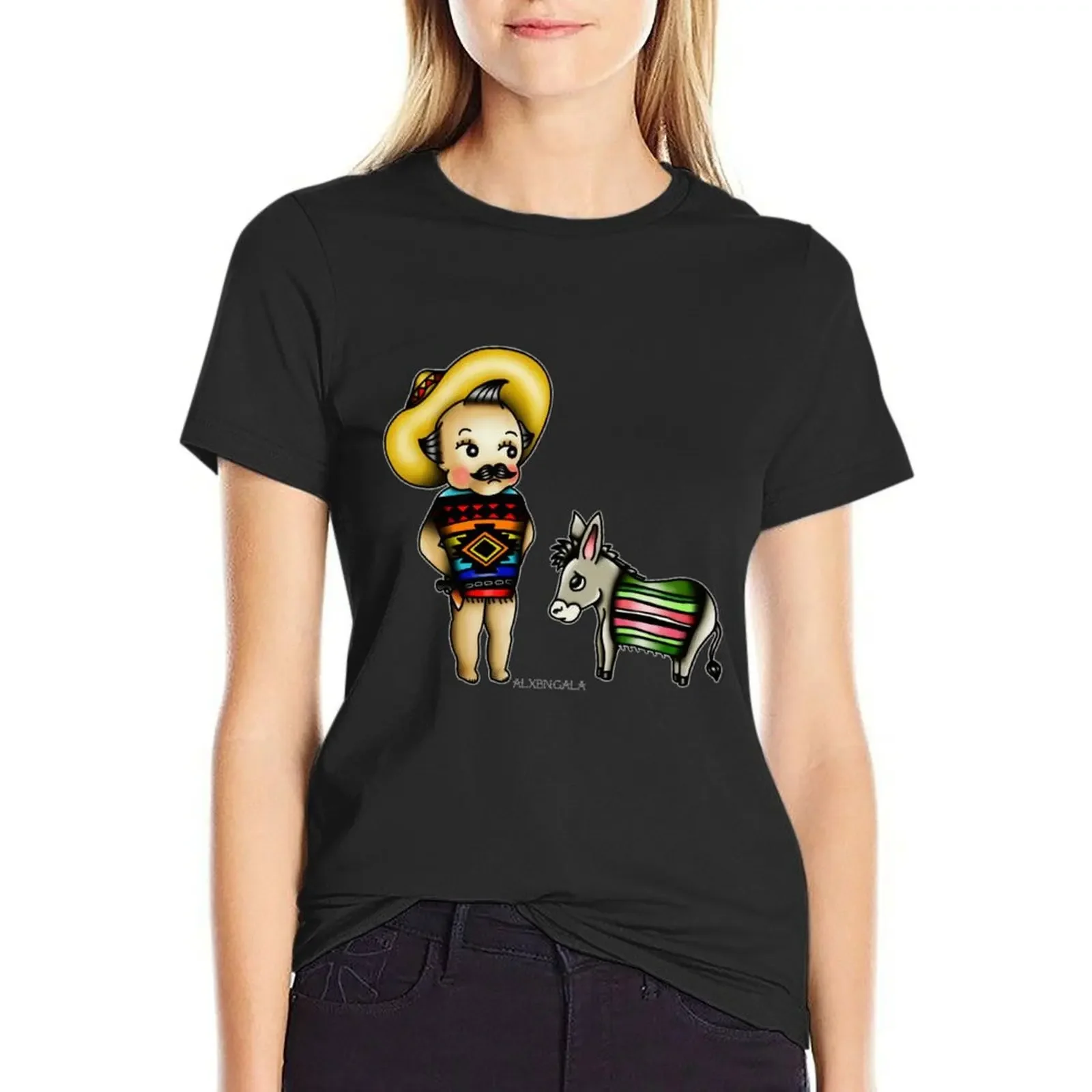 Mexican Kewpie T-Shirt anime clothes cute tops korean fashion vintage oversized t shirts for Women
Mexican Kewpie T-Shirt anime clothes cute tops korean fashion vintage oversized t shirts for Women