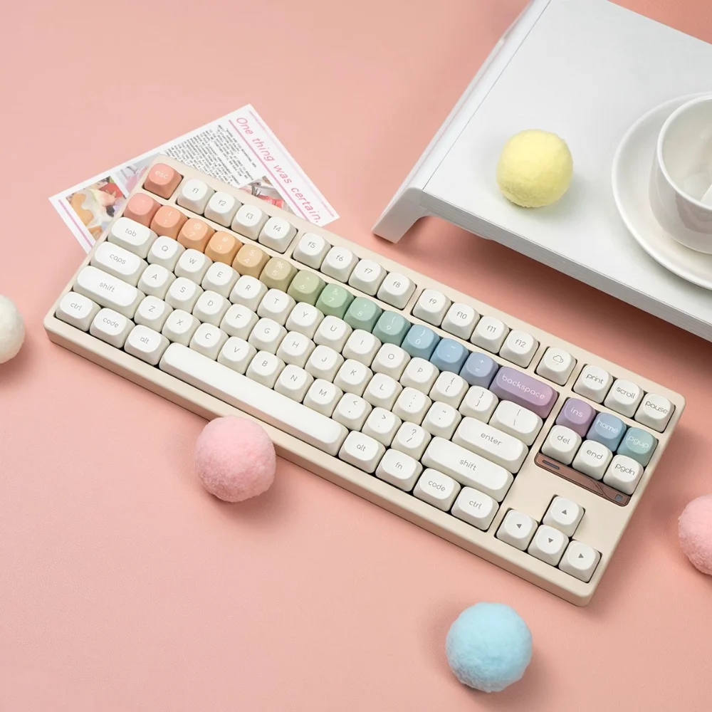 135 Key Rainbow Keycap Set Cherry MOA Keycap PBT for Wooting60/64/84/98/108 Gaming Mechanical Keyboard MX Switch
135 Key Rainbow Keycap Set Cherry MOA Keycap PBT for Wooting60/64/84/98/108 Gaming Mechanical Keyboard MX Switch