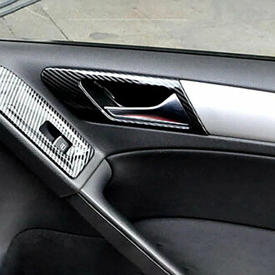 # 920J 4 шт., накладка чаши внутренней дверной ручки автомобиля для Golf MK6 2010-2013, углеродное волокно (узор из углеродного волокна)
# 920J 4 шт., накладка чаши внутренней дверной ручки автомобиля для Golf MK6 2010-2013, углеродное волокно (узор из углеродного волокна)