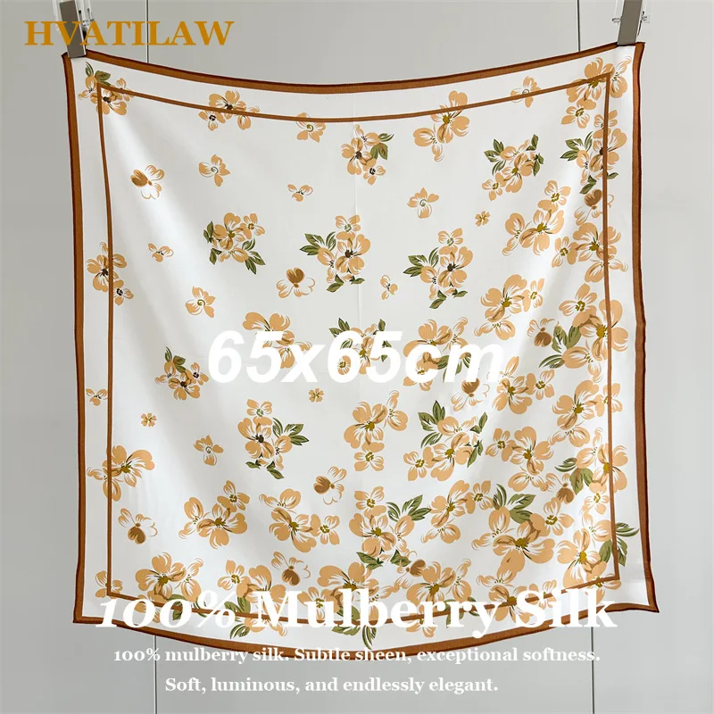 New Luxury 100% Mulberry Silk Scarf 65x65cm Small Square Silk Neckerchief Women Designer Print Silk Neck Scarf Hair Bandana Wrap
New Luxury 100% Mulberry Silk Scarf 65x65cm Small Square Silk Neckerchief Women Designer Print Silk Neck Scarf Hair Bandana Wrap