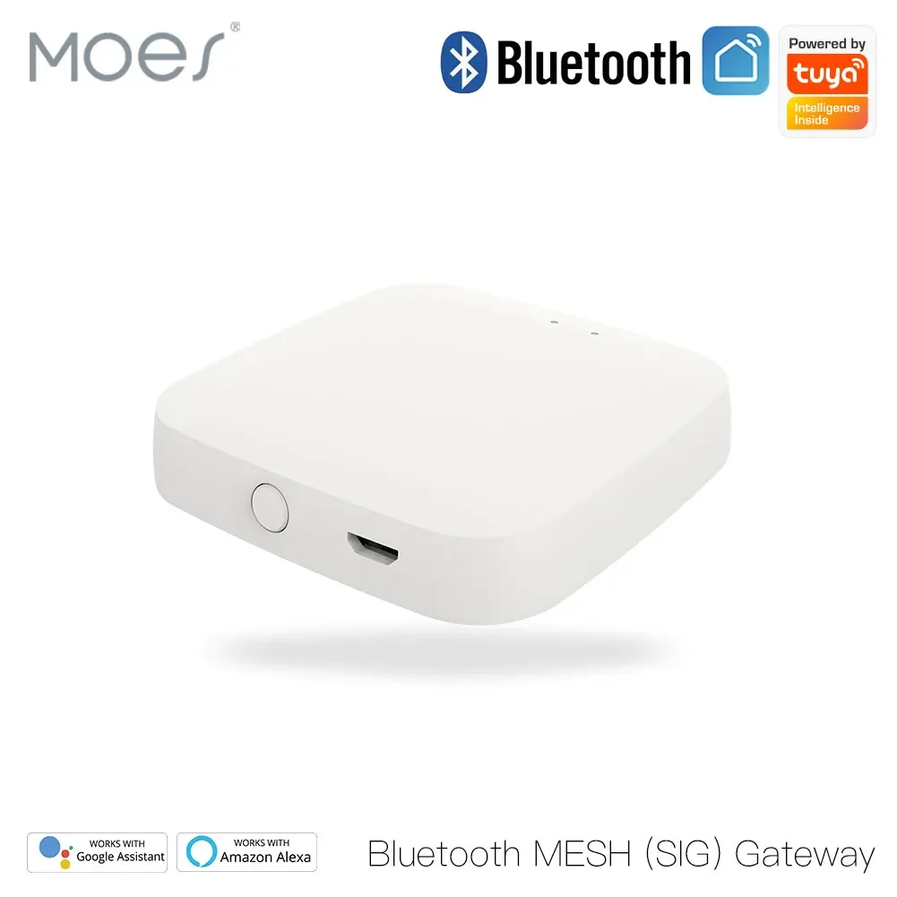 MOES Tuya Bluetooth Gateway Hub Smart SIG Mesh WiFi Smart Life APP Remote Control Work with Alexa Zigbee motion sensor
MOES Tuya Bluetooth Gateway Hub Smart SIG Mesh WiFi Smart Life APP Remote Control Work with Alexa Zigbee motion sensor