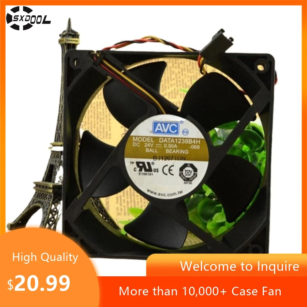 For AVC Data1238B4H 24V 0.50A 120x120x38mm CNC Machine Tool Fan, Reliable Cooling for Fanuc Systems, Efficient Heat Dissipation.
For AVC Data1238B4H 24V 0.50A 120x120x38mm CNC Machine Tool Fan, Reliable Cooling for Fanuc Systems, Efficient Heat Dissipation.