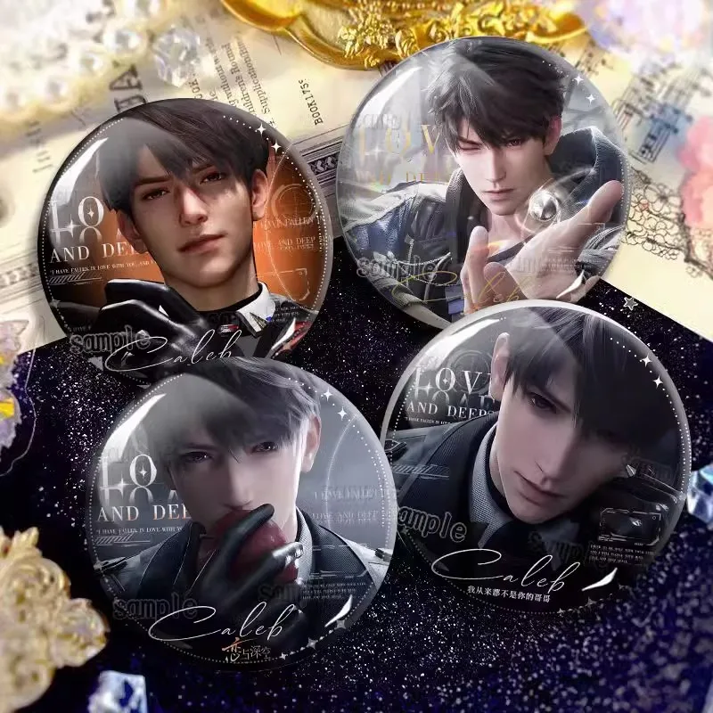 Anime Game Love And Deepspace Cosplay Caleb Backpack pendant squelch Tinplate Laser Badges Birthday Fans Collection Gifts
Anime Game Love And Deepspace Cosplay Caleb Backpack pendant squelch Tinplate Laser Badges Birthday Fans Collection Gifts