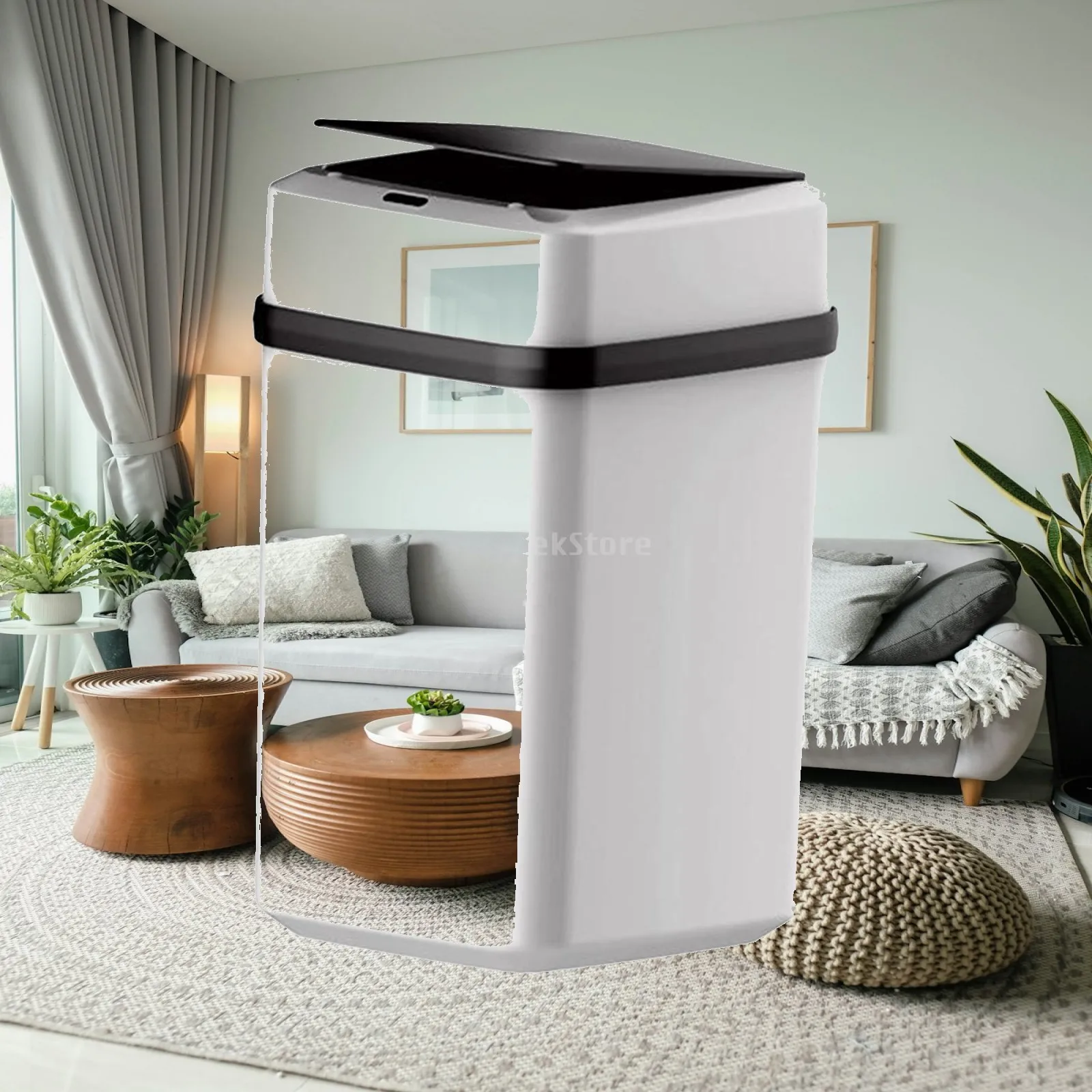 12L Smart Induction Trash Can Smart Sensor Small Automatic Trash Bin Home intelligent Electric garbage for Bedroom Bathroom
12L Smart Induction Trash Can Smart Sensor Small Automatic Trash Bin Home intelligent Electric garbage for Bedroom Bathroom