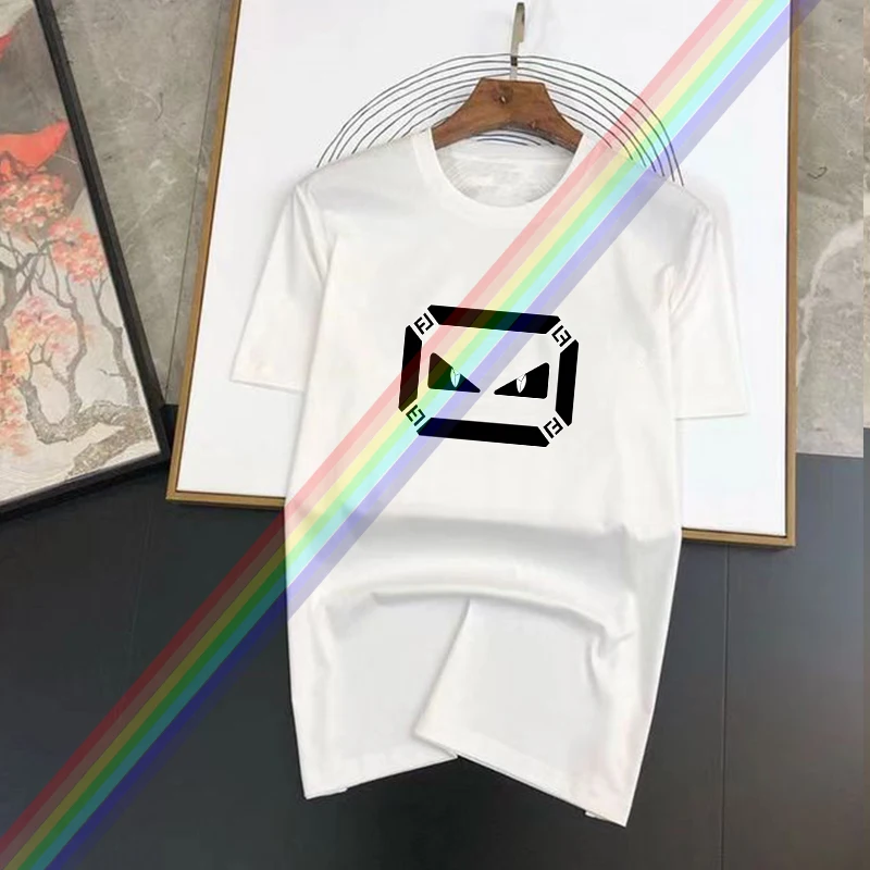 New Luxury Brand T-shirt For Men's And Women's Short Sleeved Tops Solid Color Fashion Casual Graphic Letter Print Tshirt Clothes
New Luxury Brand T-shirt For Men's And Women's Short Sleeved Tops Solid Color Fashion Casual Graphic Letter Print Tshirt Clothes
