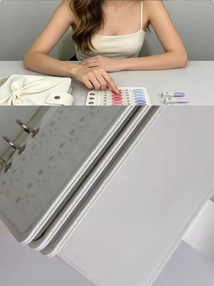 Magnetic Tips Nail Art Swatch Book 104 Colors Storage Acrylic Nail Gel Works Display Card Manicure Color Testing Tools
Magnetic Tips Nail Art Swatch Book 104 Colors Storage Acrylic Nail Gel Works Display Card Manicure Color Testing Tools