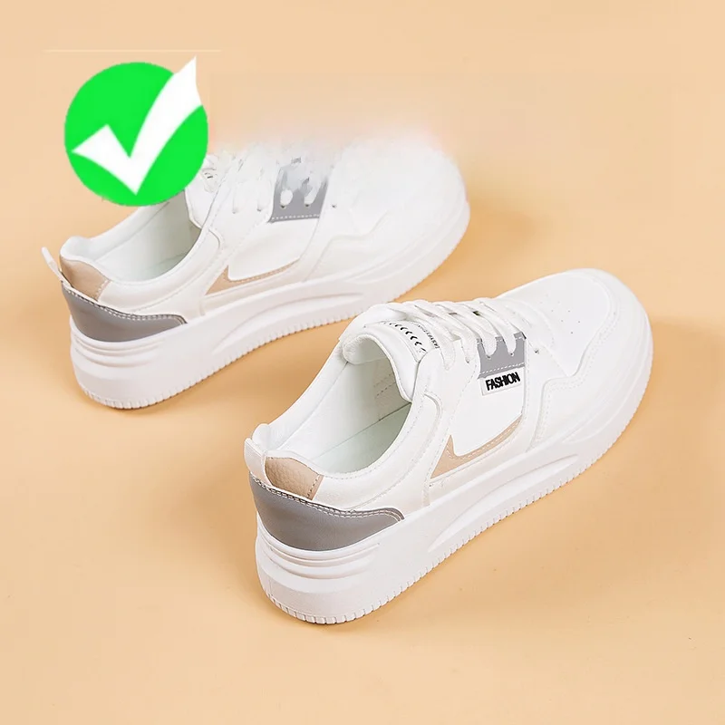 Women's Low-Top Sport Shoes Fashionable Korean Style Anti-Slip Thick Bottom Casual Shoes Student Wear Comfortable Sneakers
Women's Low-Top Sport Shoes Fashionable Korean Style Anti-Slip Thick Bottom Casual Shoes Student Wear Comfortable Sneakers