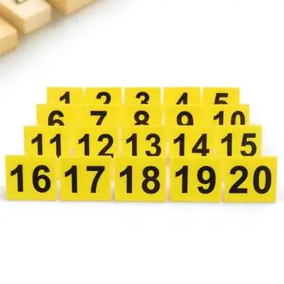 20Pcs Reusable Number Markers V Shaped Acrylic Table Numbers Double Sided for Cafe Restaurant Desk Marker Table Numbers Markers
20Pcs Reusable Number Markers V Shaped Acrylic Table Numbers Double Sided for Cafe Restaurant Desk Marker Table Numbers Markers