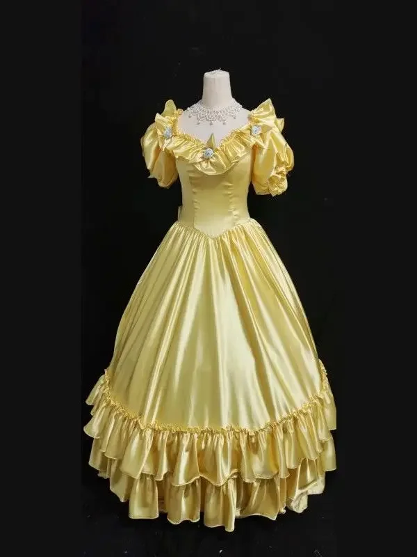Palace Medieval Costumes Women Dress Vintage Victoria Lace Up Carnival Party Long Dress Robe Cosplay Clothing Lady Corset Dress
Palace Medieval Costumes Women Dress Vintage Victoria Lace Up Carnival Party Long Dress Robe Cosplay Clothing Lady Corset Dress