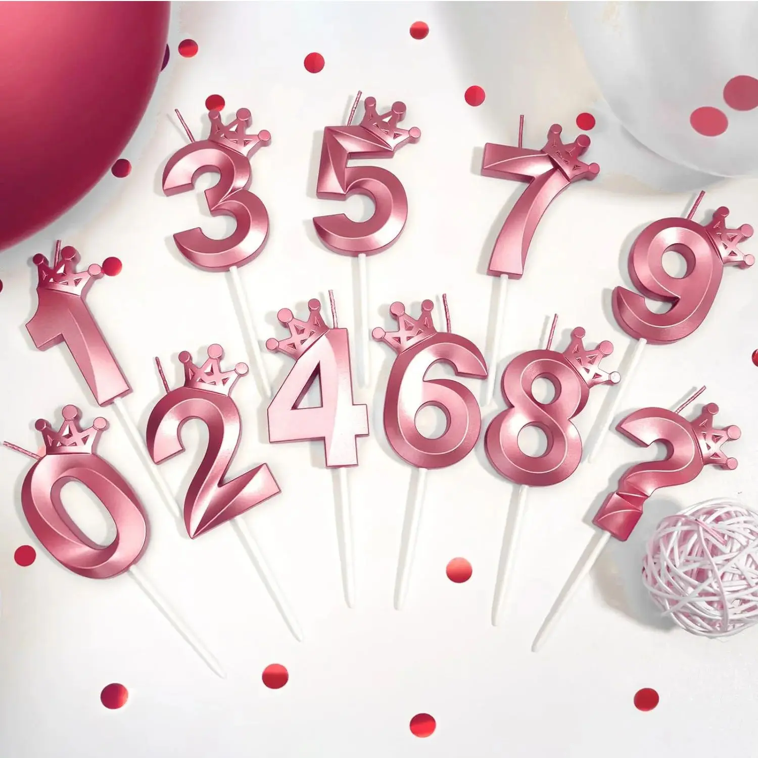 Pink 7 Birthday Candles,3D Crown Number 7 Cake Topper Numeral Birthday Candles with Elegant Crown Decor for Birthday Decorations
Pink 7 Birthday Candles,3D Crown Number 7 Cake Topper Numeral Birthday Candles with Elegant Crown Decor for Birthday Decorations