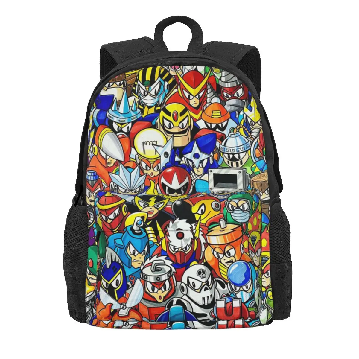 Megaman Video Game Mega Man Backpack Daypack Large Capacity Kids BookBag School Bag Shoulder Bags for Men Women
Megaman Video Game Mega Man Backpack Daypack Large Capacity Kids BookBag School Bag Shoulder Bags for Men Women