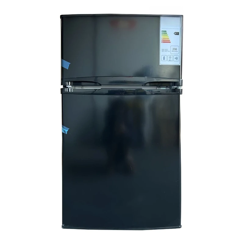 Two-door black mini refrigerator for home use, energy saving and power saving, large capacity
Two-door black mini refrigerator for home use, energy saving and power saving, large capacity