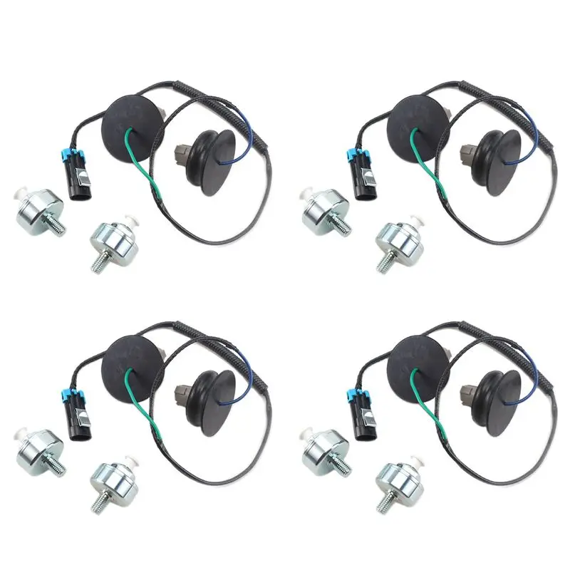 4Set Knock Sensor With Wiring Harness For Silverado GMC Sierra 10456603,12589867 & 12601822
4Set Knock Sensor With Wiring Harness For Silverado GMC Sierra 10456603,12589867 & 12601822