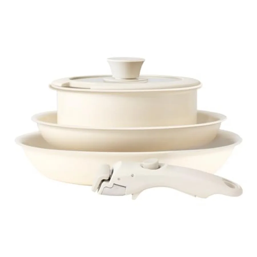 5Pcs Ceramic Pots and Pans Set Non Stick Induction Cookware with Lid Detachable Handle Non-toxic Kitchen Sauce Pots for Home or
5Pcs Ceramic Pots and Pans Set Non Stick Induction Cookware with Lid Detachable Handle Non-toxic Kitchen Sauce Pots for Home or