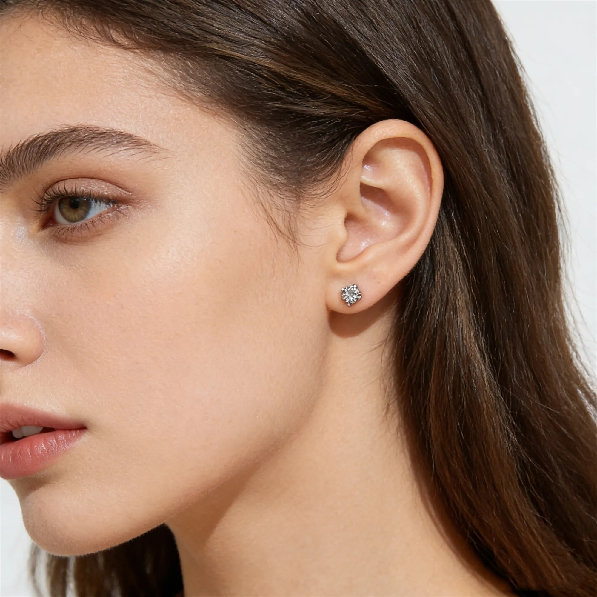 1 Pair Mini 3/2mm Hypoallergenic Stainless Steel Earrings with Colorful Zircon Studs 0.8mm Jewelry Needle for Valentine's Gift
1 Pair Mini 3/2mm Hypoallergenic Stainless Steel Earrings with Colorful Zircon Studs 0.8mm Jewelry Needle for Valentine's Gift