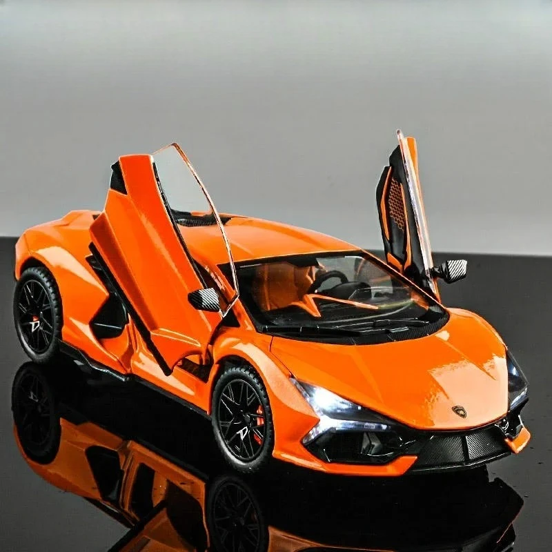 1:24 Revuelto Supercar Alloy Car Diecasts & Toy Vehicles Metal Toy Car Model Sound And Light Collection Toy
1:24 Revuelto Supercar Alloy Car Diecasts & Toy Vehicles Metal Toy Car Model Sound And Light Collection Toy