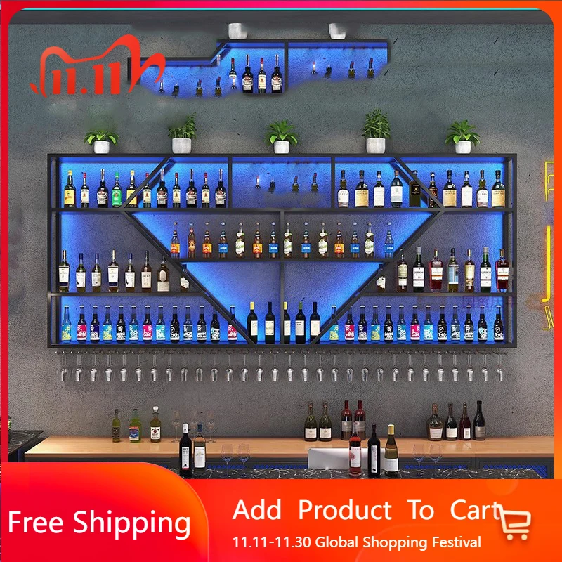 Display Wall Bar Cabinet Wine Rack Metal Shop Buffet Modern Bar Cabinet Wine Rack Standing Luxury Armoire Restaurant Furniture
Display Wall Bar Cabinet Wine Rack Metal Shop Buffet Modern Bar Cabinet Wine Rack Standing Luxury Armoire Restaurant Furniture