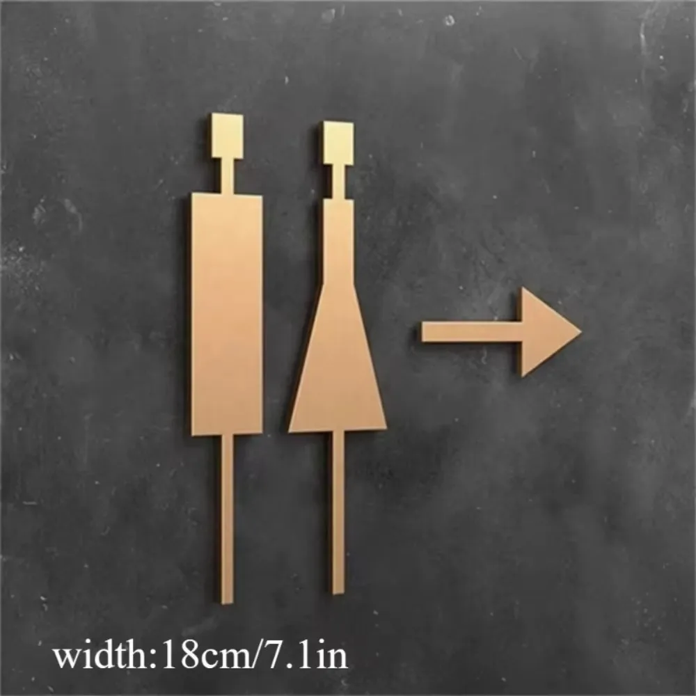 ELEGANCEMARK Изысканная 3D-знак для ванной комнаты из черного золота, глянцевый черный акрил с элегантными золотыми 3D-детальонами
ELEGANCEMARK Изысканная 3D-знак для ванной комнаты из черного золота, глянцевый черный акрил с элегантными золотыми 3D-детальонами