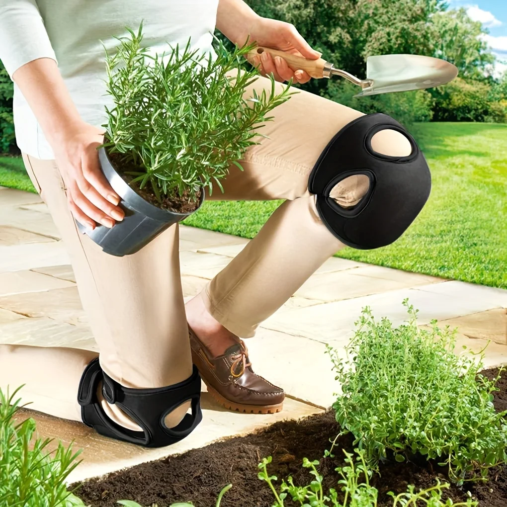 2-piece thick gardening knee pads - Adjustable straps, non-slip, soft and comfortable protective pads
2-piece thick gardening knee pads - Adjustable straps, non-slip, soft and comfortable protective pads