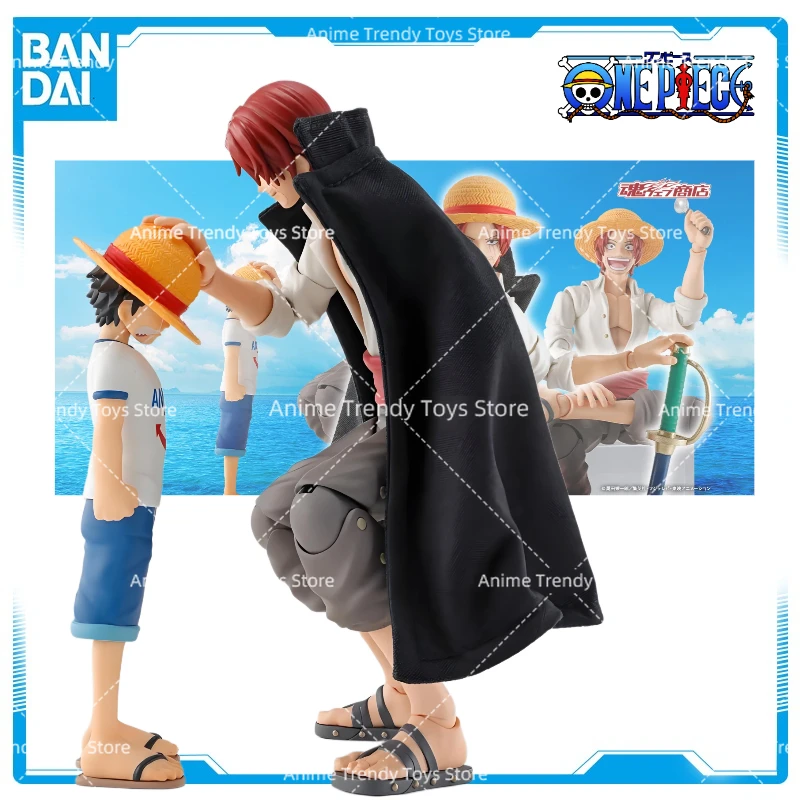 In Stock Original BANDAI S.H.Figuarts One Piece Action Monkey D. Luffy Shanks Anime Figure Toys Model CollectionWY
In Stock Original BANDAI S.H.Figuarts One Piece Action Monkey D. Luffy Shanks Anime Figure Toys Model CollectionWY