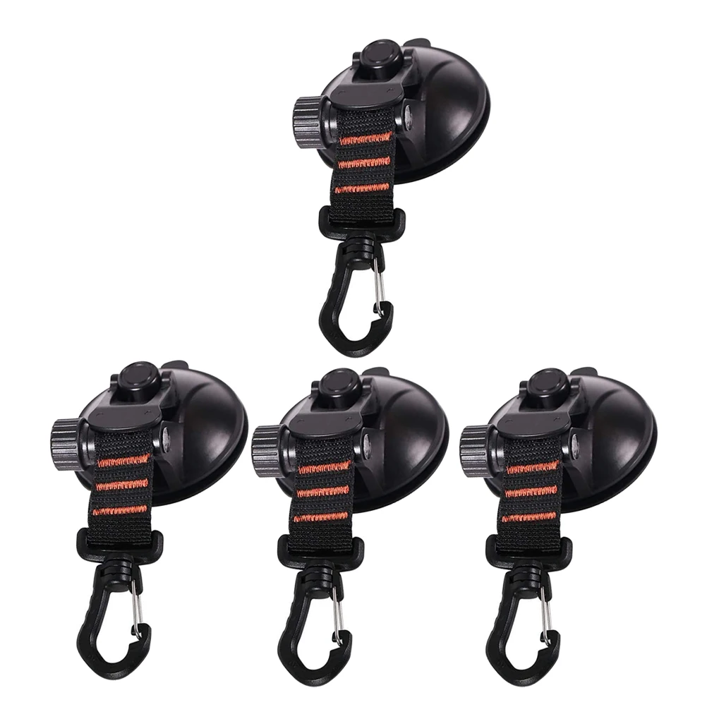 4Pcs Suction Tent Accessories Heavy Duty Suction Cup Hook ABS Material Camping Hooks Black Multifunctional Car Travel
4Pcs Suction Tent Accessories Heavy Duty Suction Cup Hook ABS Material Camping Hooks Black Multifunctional Car Travel