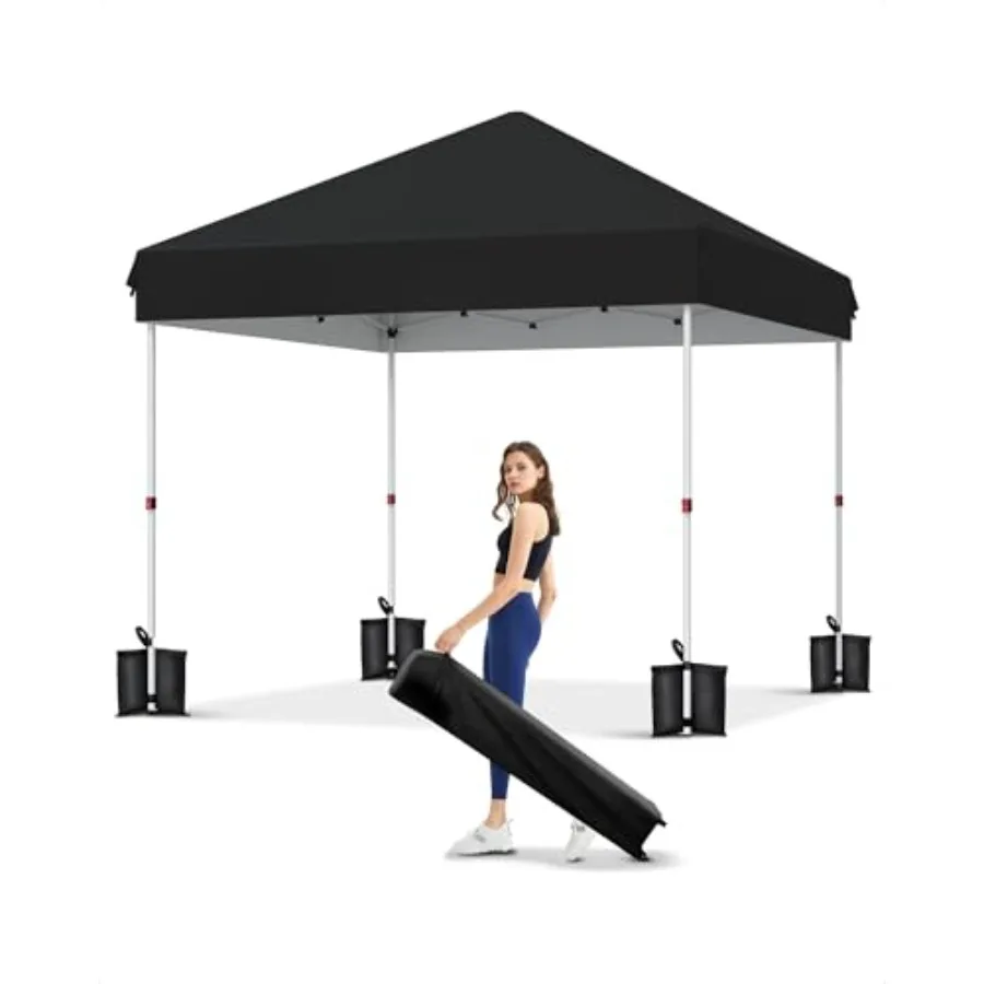 10x10 Pop Up Canopy with One Button Push Setup - Heavy Duty Outdoor Canopy Tent with Portable Roller Bag - 3 Adjustable Height,
10x10 Pop Up Canopy with One Button Push Setup - Heavy Duty Outdoor Canopy Tent with Portable Roller Bag - 3 Adjustable Height,