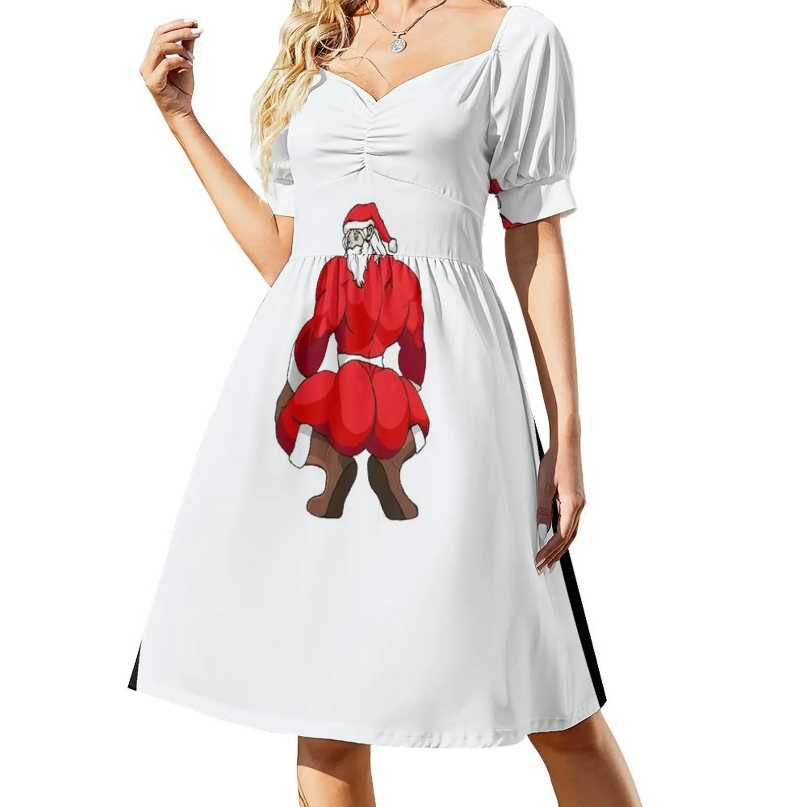 Thicc Santa Short-Sleeved Dress clothes for woman Aesthetic clothing Dance dresses dresses for womens 2025
Thicc Santa Short-Sleeved Dress clothes for woman Aesthetic clothing Dance dresses dresses for womens 2025