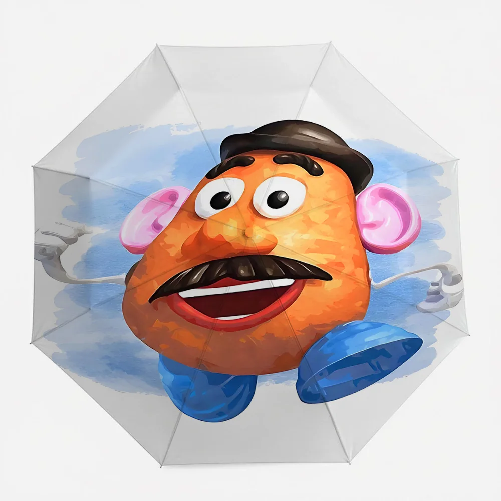 Disney Toy Story Mr. Potato Head Watercolor Print Automatic Folding Umbrella, Windproof Waterproof Travel Umbrella for Kids Adul
Disney Toy Story Mr. Potato Head Watercolor Print Automatic Folding Umbrella, Windproof Waterproof Travel Umbrella for Kids Adul