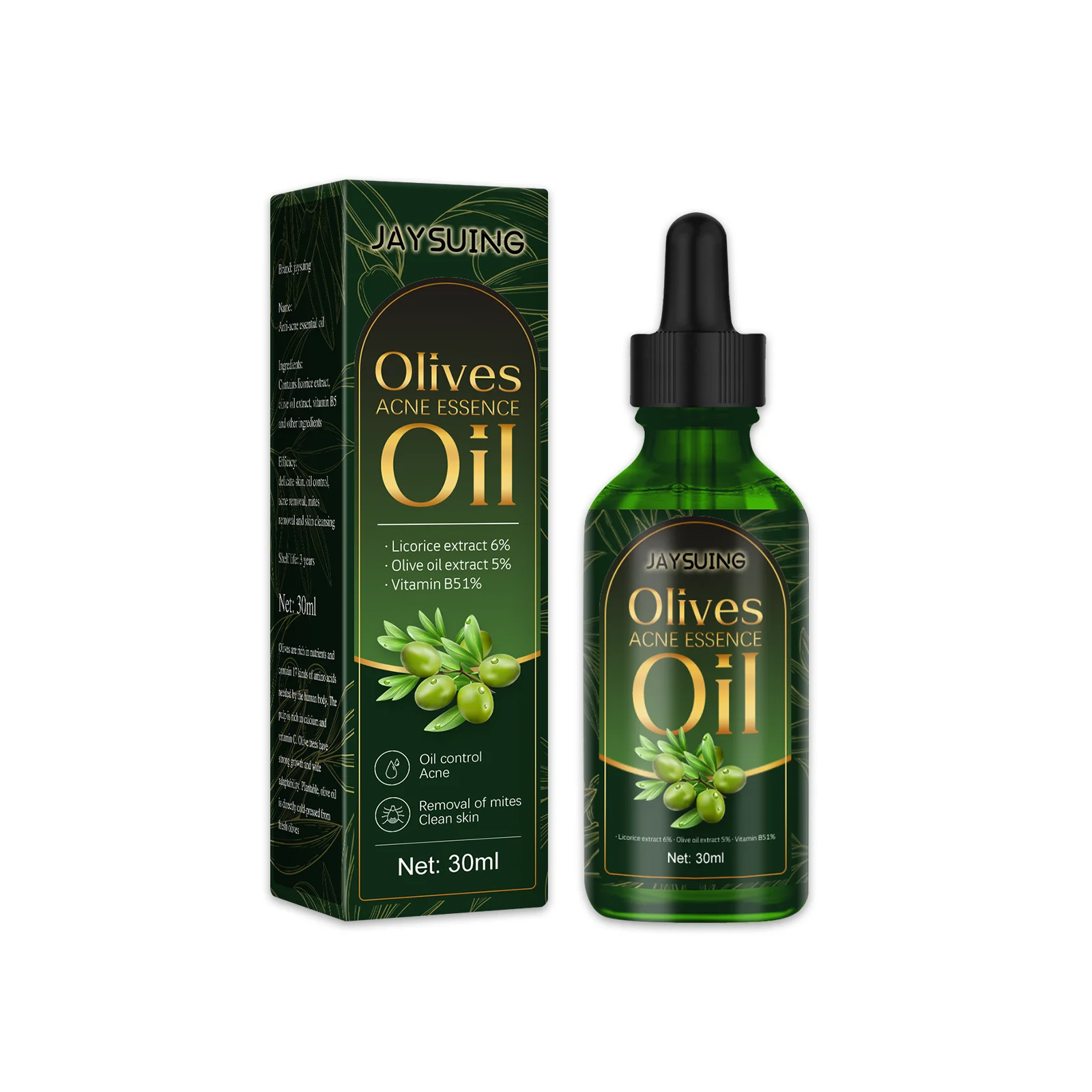 Jaysuing Pure Acne Essential Oil Remove Facial Oilpox Fade Facial Acne Pits And Marks Moisturizing And Repairing
Jaysuing Pure Acne Essential Oil Remove Facial Oilpox Fade Facial Acne Pits And Marks Moisturizing And Repairing