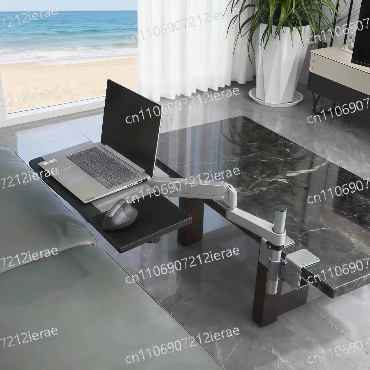 Rotatable telescopic robotic arm lifting bracket, living room coffee table table, sofa, office computer, keyboard and mouse
Rotatable telescopic robotic arm lifting bracket, living room coffee table table, sofa, office computer, keyboard and mouse