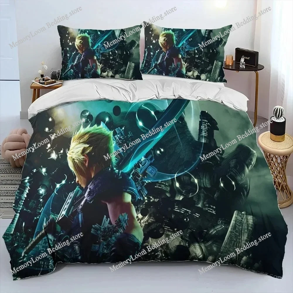 3D Printing Trendy Soft Final Fantasy Series Game Bedding Set Duvet Cover Pillowcase Comforter King/Queen Size Boys Adult Bed
3D Printing Trendy Soft Final Fantasy Series Game Bedding Set Duvet Cover Pillowcase Comforter King/Queen Size Boys Adult Bed