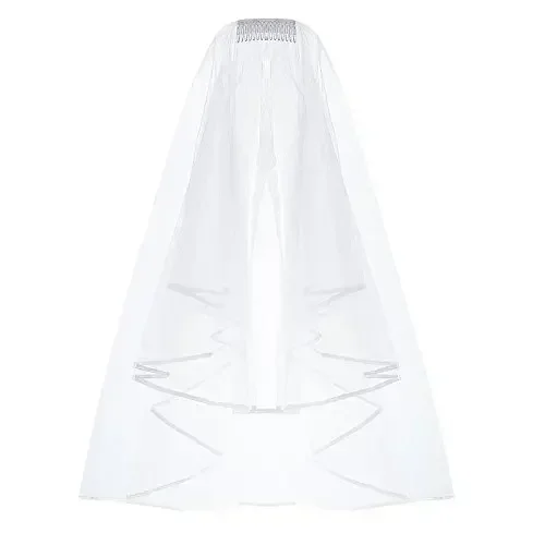 High Quality Wedding Bridal Tulle Veils Bride Ribbon Edge White Ivory Comb
High Quality Wedding Bridal Tulle Veils Bride Ribbon Edge White Ivory Comb