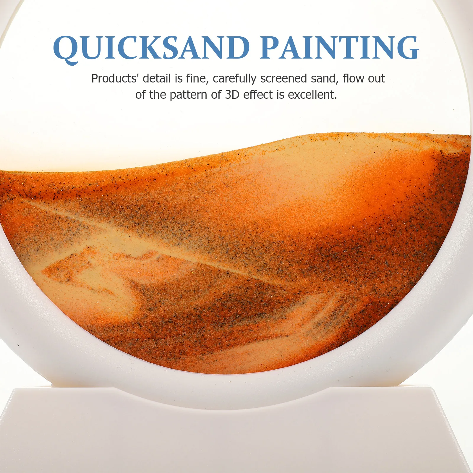 3D Quicksand Painting Flowing Sand Art Desktop Decor Study Room Home Office Ornament Hourglass Sandscape Sand
3D Quicksand Painting Flowing Sand Art Desktop Decor Study Room Home Office Ornament Hourglass Sandscape Sand