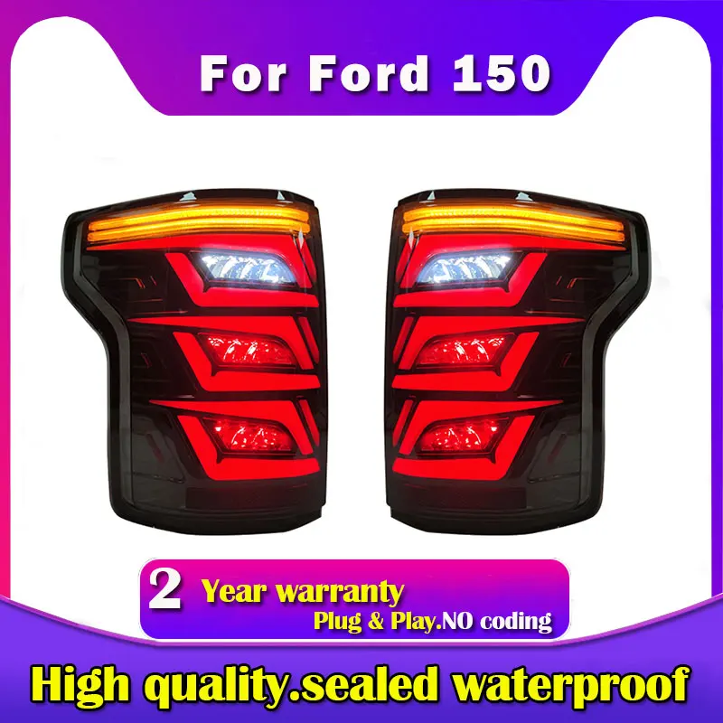 2015-2017 For Ford Raptor F150 LED Auto Rear Back Lamps Assembly Upgrade Dynamic Flicker Car Taillights Accessories
2015-2017 For Ford Raptor F150 LED Auto Rear Back Lamps Assembly Upgrade Dynamic Flicker Car Taillights Accessories