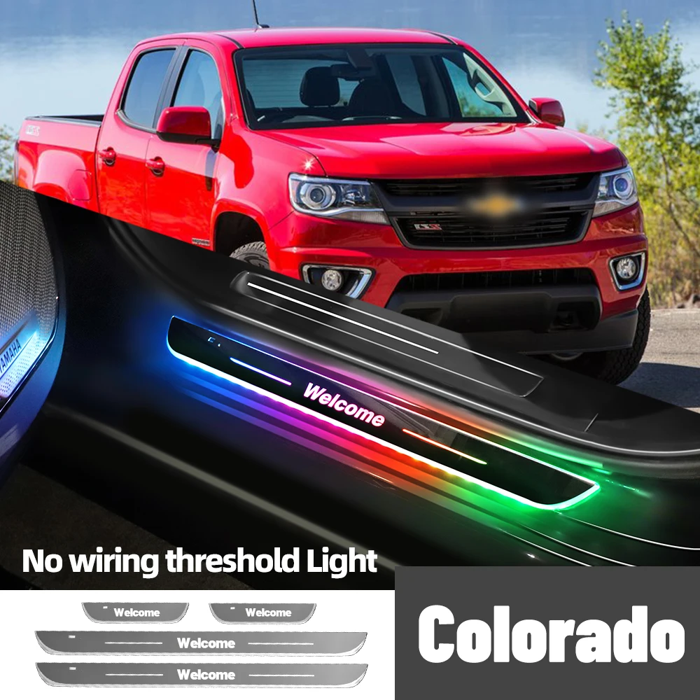 For Chevrolet Colorado 2004-2019 2013 2014 2015 Car Door Sill Light Customized Logo LED Welcome Threshold Pedal Lamp Accessories
For Chevrolet Colorado 2004-2019 2013 2014 2015 Car Door Sill Light Customized Logo LED Welcome Threshold Pedal Lamp Accessories