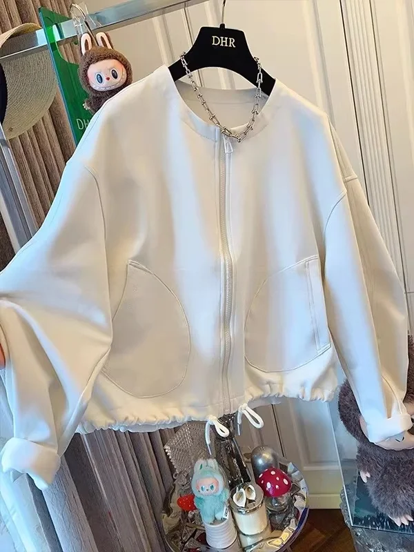 plus Size 300 Pounds Design Sensation Flower Bud Short Coat Women's Autumn Winter Loose Casual Fashion Zipper Open Cardigan
plus Size 300 Pounds Design Sensation Flower Bud Short Coat Women's Autumn Winter Loose Casual Fashion Zipper Open Cardigan