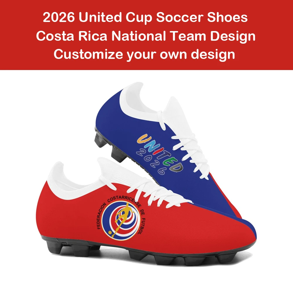 Custom Print Unix Soccer Shoes Football Sneaker 2026 America United Cup Costa Rica Curacao Panama Suriname National Team
Custom Print Unix Soccer Shoes Football Sneaker 2026 America United Cup Costa Rica Curacao Panama Suriname National Team